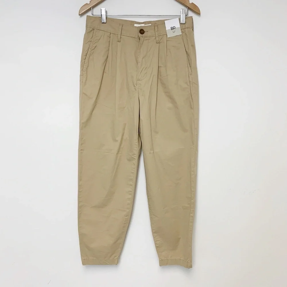 Nordstrom Bp lightweight Cargo pants Beige Wash Sz 28 NWT